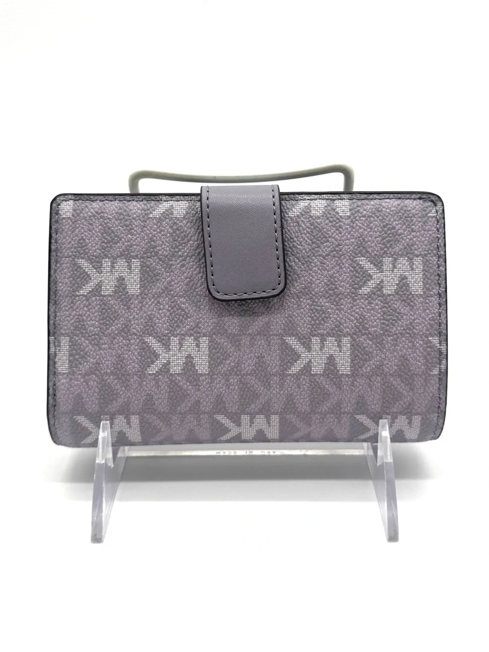 Michael Kors Medium Jet Set Travel Zip Chain Bifold Wallet - Lilac